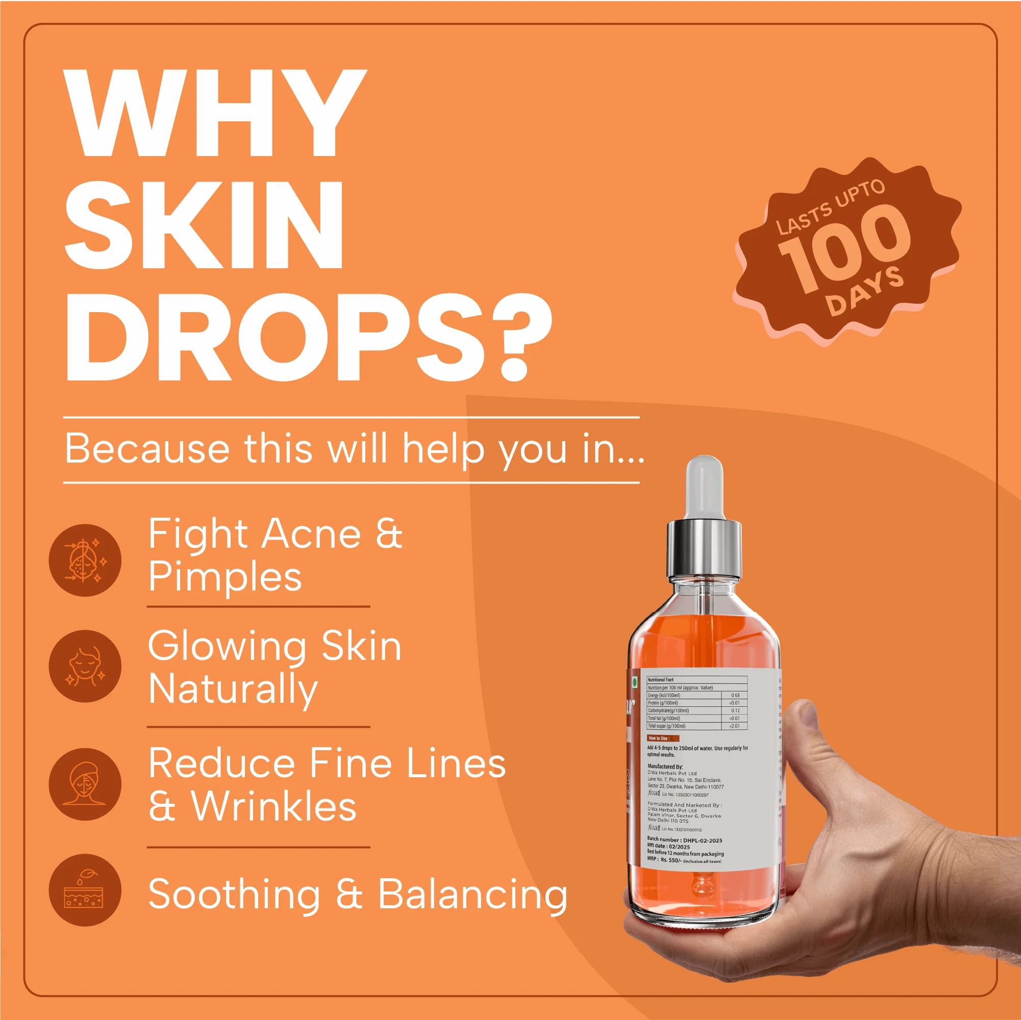 Detox & Skin Rejuvenating Drops Combo - Gut Health & Radiant Skin Bundle - Image 5